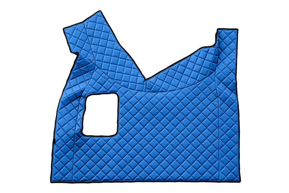 Tappeto centrale in Skeentex - Blu - compatibile per Volvo FH Serie 4 (09/12>05/21) manuale - Volvo FH Serie 5 (06/21>) manuale