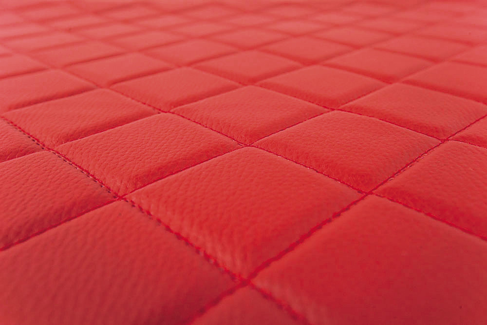 Coppia tappeti in Skeentex - Rosso - compatibile per Daf XF 105 (02/04>12/14) - immagine 2