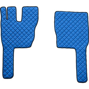 Coppia tappeti in Skeentex - Blu - compatibile per Volvo FM (03/13>10/21)