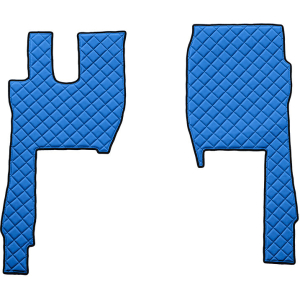 Coppia tappeti in Skeentex - Blu - compatibile per Ford F-Max (10/18>)