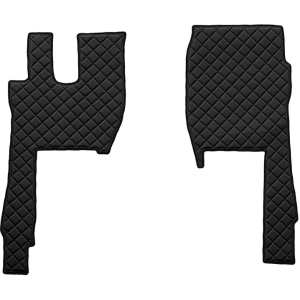 Coppia tappeti in Skeentex - Nero - compatibile per Ford F-Max (10/18>)