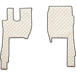 Coppia tappeti in Skeentex - Panna - compatibile per Ford F-Max (10/18>)
