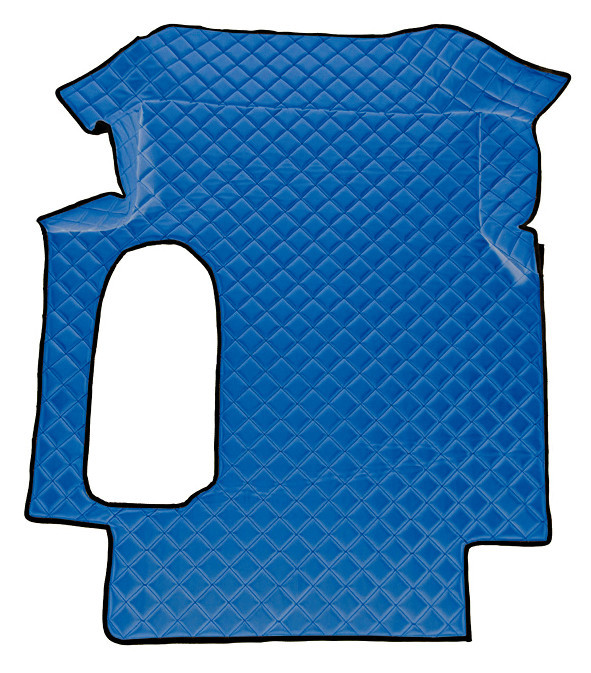 Tappeto centrale in Skeentex - Blu - compatibile per Man TGA (03/99>05/10) cabina larga