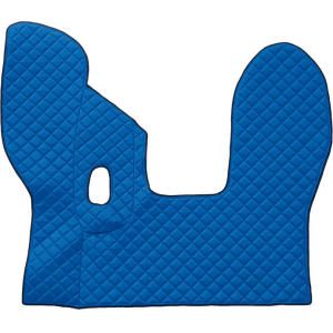 Tappeto centrale in Skeentex - Blu - compatibile per Daf CF (07/13>) manuale, Euro 6