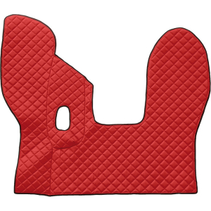 Tappeto centrale in Skeentex - Rosso - compatibile per Daf CF (07/13>) manuale, Euro 6