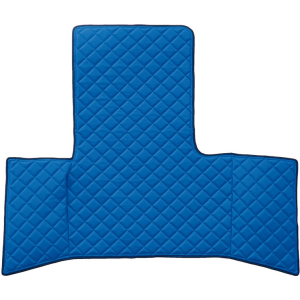 Tappeto centrale in Skeentex - Blu - compatibile per Man TGL (09/12>10/21) cabina L, LX - Man TGM (09/12>10/21) cabina L, LX - Man TGS (09/14>10/21) cabina L, LX - Man TGM (11/21>) cabina L, LX - Man TGS (11/21>) cabina L, LX - Man TGL (11/21>) cabina L, LX