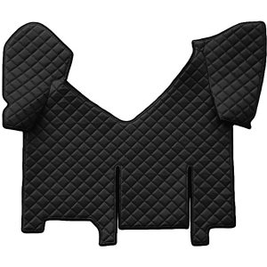Tappeto centrale in Skeentex - Nero - compatibile per Iveco Stralis (08/02>12/12) automatico, cabina larga, frigo scorrevole - Iveco Stralis (07/12>12/19) automatico, cabina larga, frigo scorrevole - Iveco Stralis Hi-Way (07/12>08/16) automatico, cabina larga, frigo scorrevole - Iveco Stralis XP (09/16>12/19) automatico, cabina larga, frigo scorrevole