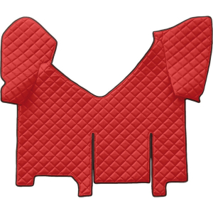 Tappeto centrale in Skeentex - Rosso - compatibile per Iveco Stralis (08/02>12/12) automatico, cabina larga, frigo scorrevole - Iveco Stralis (07/12>12/19) automatico, cabina larga, frigo scorrevole - Iveco Stralis Hi-Way (07/12>08/16) automatico, cabina larga, frigo scorrevole - Iveco Stralis XP (09/16>12/19) automatico, cabina larga, frigo scorrevole