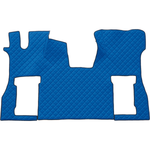 Tappeto unico in Skeentex - Blu - compatibile per Scania S Serie 7 - New Generation (11/16>) no tunnel, sedile pass. pneumatico