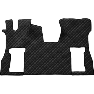 Tappeto unico in Skeentex - Nero - compatibile per Scania S Serie 7 - New Generation (11/16>) no tunnel, sedile pass. pneumatico