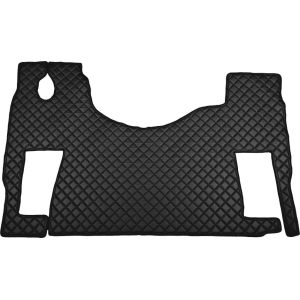 Tappeto unico in Skeentex - Nero - compatibile per Mercedes Actros MP2 (04/03>12/08) no tunnel, sedile rotante - Mercedes Actros MP3 (06/08>12/13) no tunnel, sedile rotante