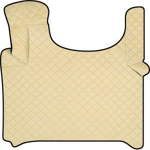 Tappeto centrale in Skeentex - Panna - compatibile per Man TGX (07/20>)