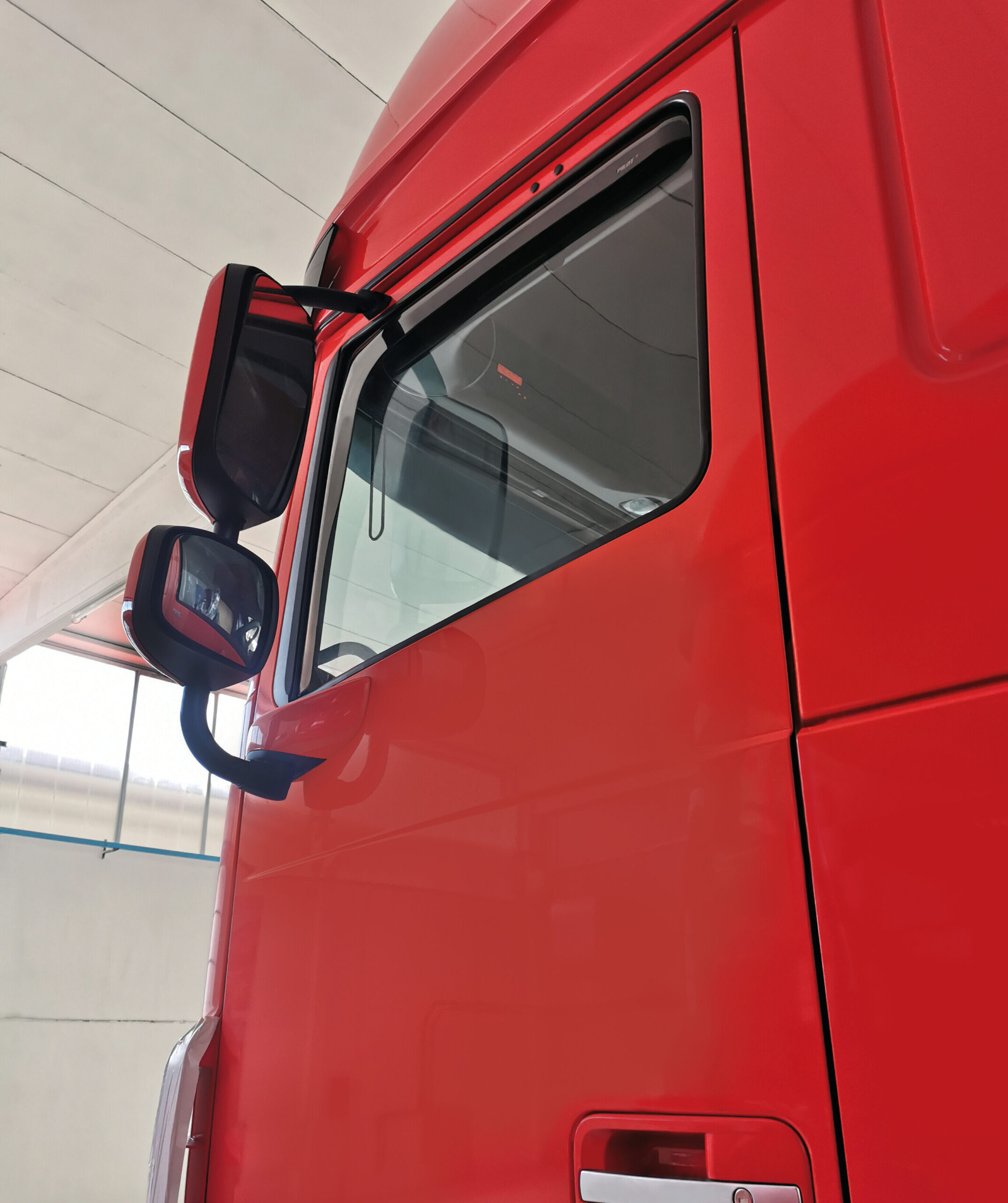 Set deflettori aria in policarbonato - compatibile per Daf XF 106 (10/12>05/21) - immagine 2