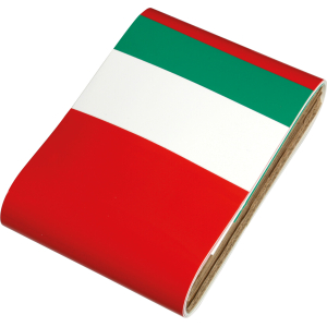 Sticky Maxi-Flag, fascia autoadesiva tricolore Italia - 100x10 cm