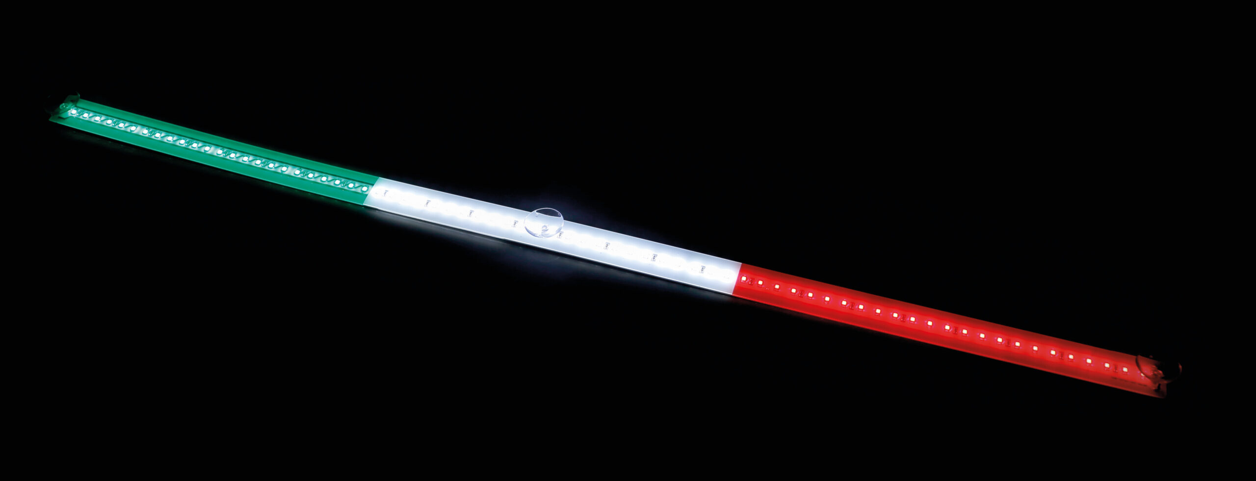 Bandiera luminosa 90 cm, 72 Led, 24V - Italia - immagine 3