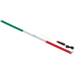 Bandiera luminosa 90 cm, 72 Led, 24V - Italia