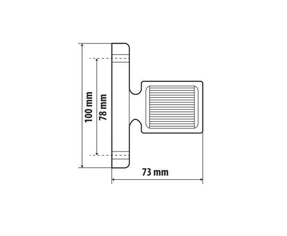 Alpha Flex 7, luce ingombro - 6 Led - 12/24V - Destra - immagine 4