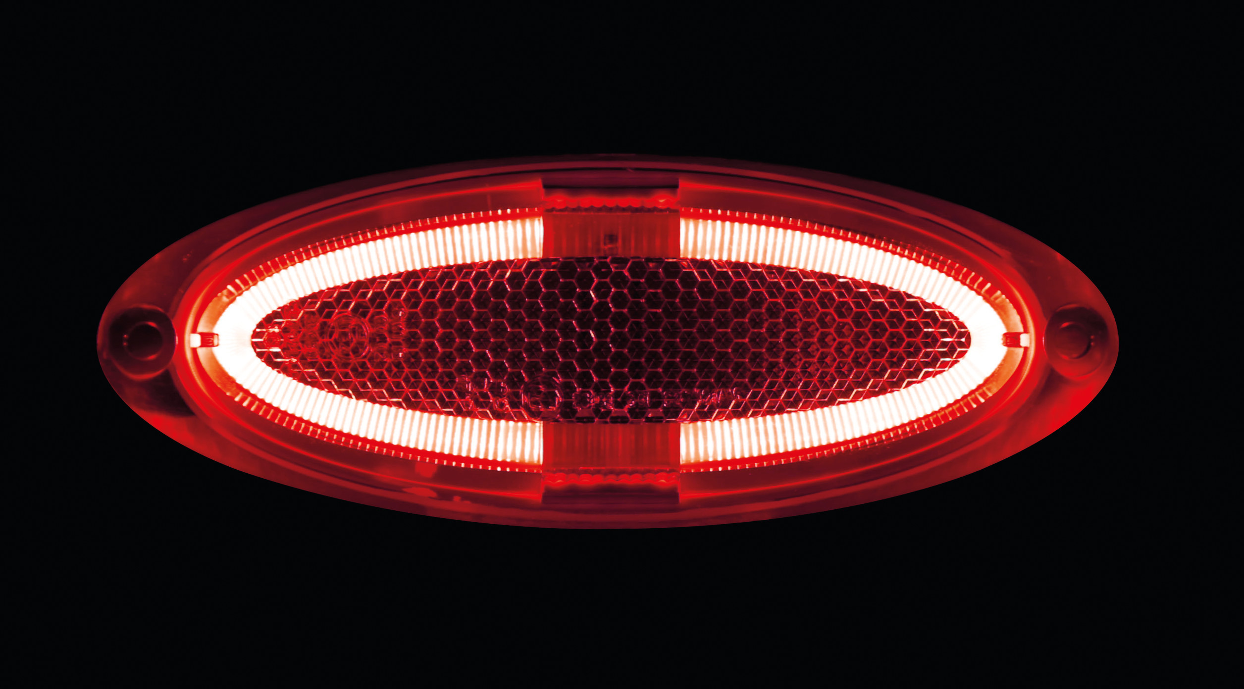 Luce ingombro - 4 Led - 12/24V - Rosso - immagine 2