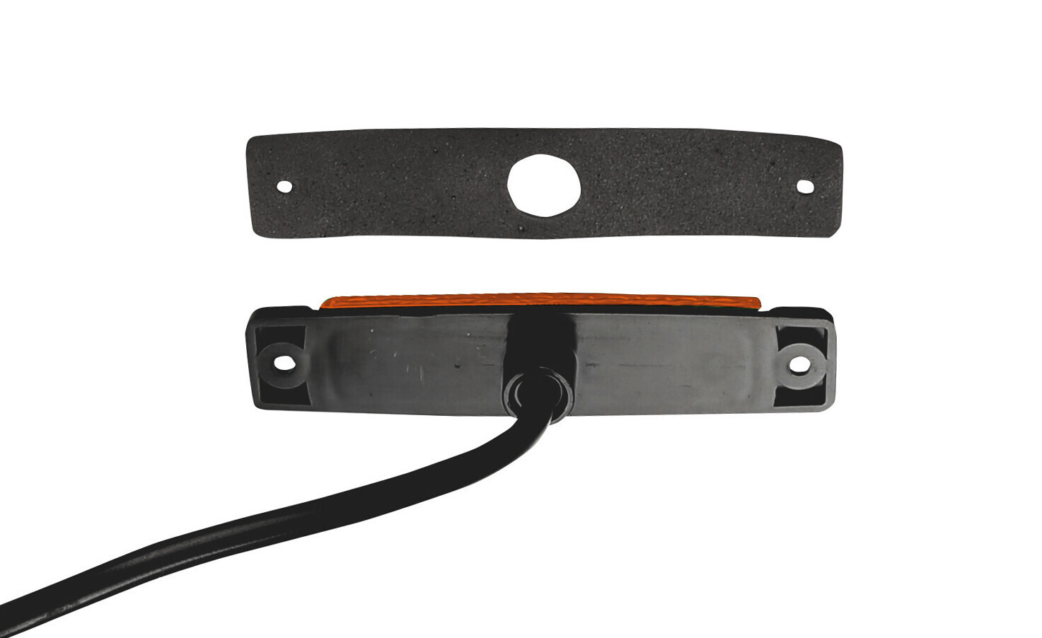 Luce ingombro - 6 Led - 12/24V - Arancio - immagine 3