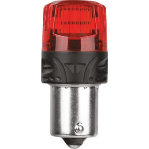 24V Pro-User Series - (PR21W) - BAW15s - 2 pz - Scatola - Rosso - Doppia polarità - Resistenza incorporata
