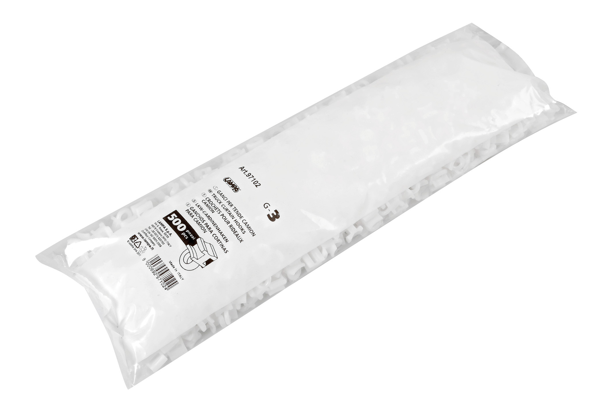 Scorrevoli per binari - G-3 - 500 pz - immagine 4
