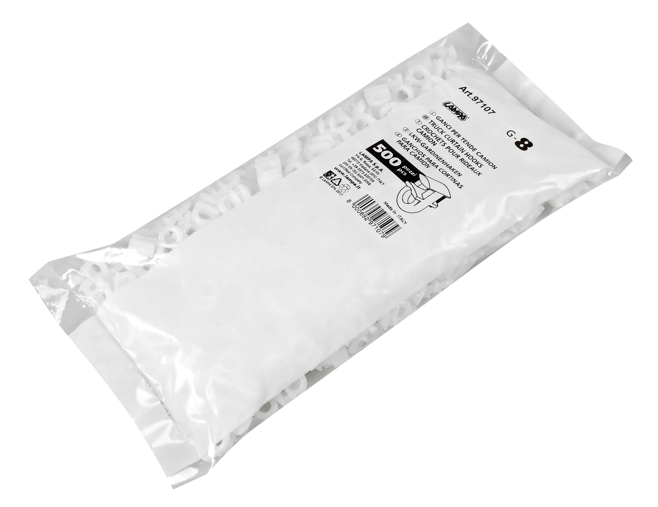 Scorrevoli per binari - G-8 - 500 pz - immagine 3