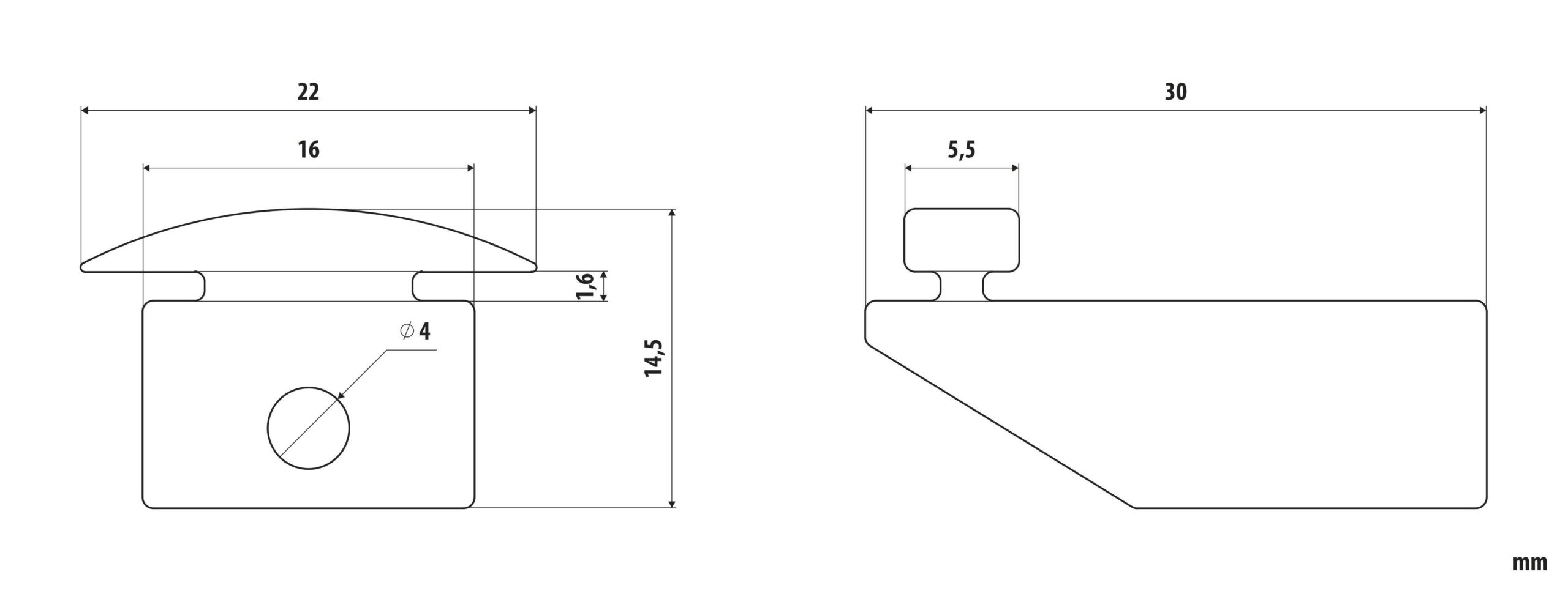 Set 25 supporti per binario uso parete e soffitto - immagine 3