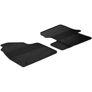 Set tappeti su misura in gomma - compatibile per Mercedes Sprinter (06/06>05/18) - Volkswagen Crafter (04/06>12/16)