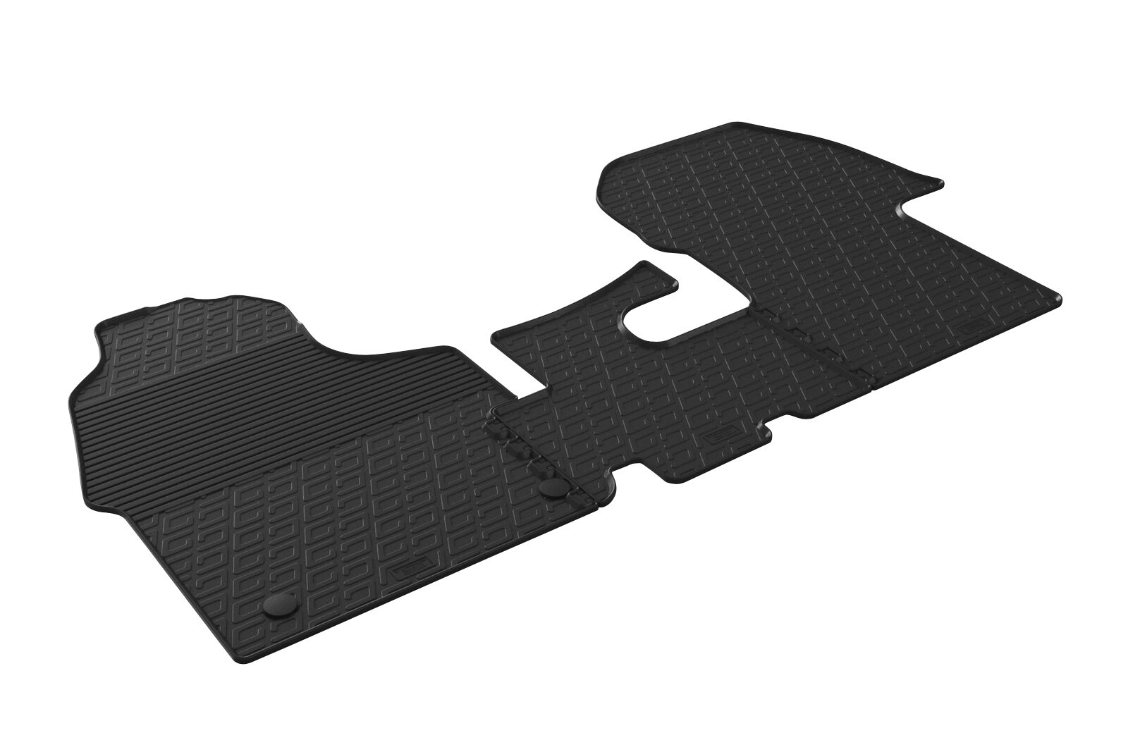 Set tappeti su misura in gomma - compatibile per Mercedes Sprinter (06/18>)