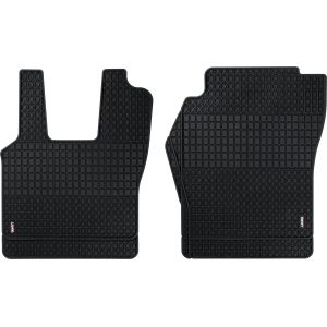 Coppia tappeti su misura in Eco Gomma - compatibile per Scania G Serie 5 (03/04>08/09) - Scania G Serie 6 (09/09>08/13) - Scania G Serie 6 - Streamline (09/13>12/17) - Scania L Serie 4 (02/95>09/04) - Scania P Serie 5 (09/04>11/11) - Scania P Serie 6 (12/11>12/17) - Scania R Serie 5 (03/04>08/09) - Scania R Serie 6 (09/09>08/13) - Scania R Serie 6 - Streamline (09/13>12/17)