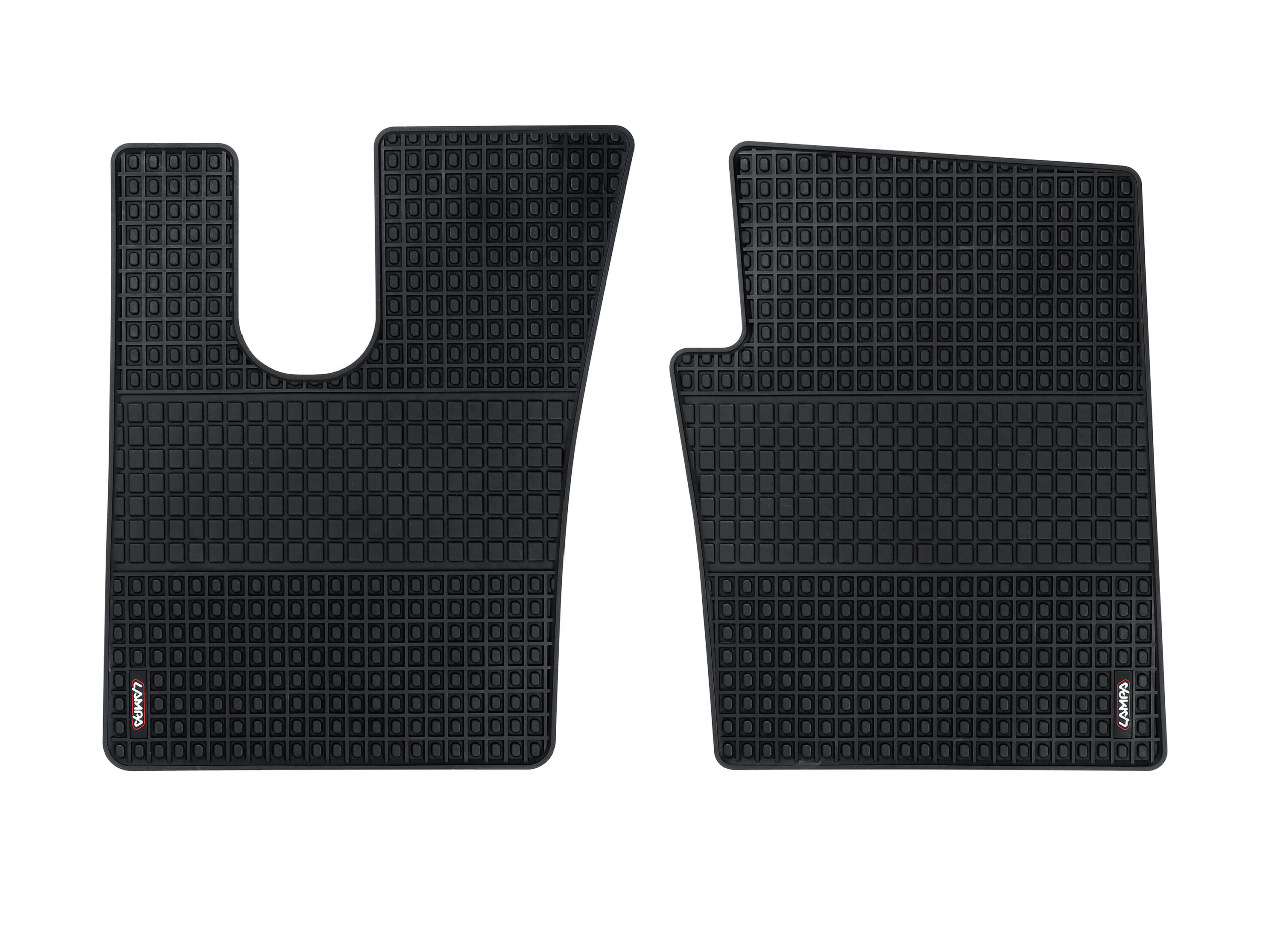 Coppia tappeti su misura in Eco Gomma - compatibile per Scania R Serie 7 - New Generation (11/16>02/25) - Scania S Serie 7 - New Generation (11/16>) - Scania G Serie 7 - New Generation (01/18>) - Scania L Serie 7 - New Generation (01/18>) - Scania P Serie 7 - New Generation (01/18>) - Scania XT Serie 7 - New Generation (01/18>) - Scania R Serie 7 - New Generation (03/25>)