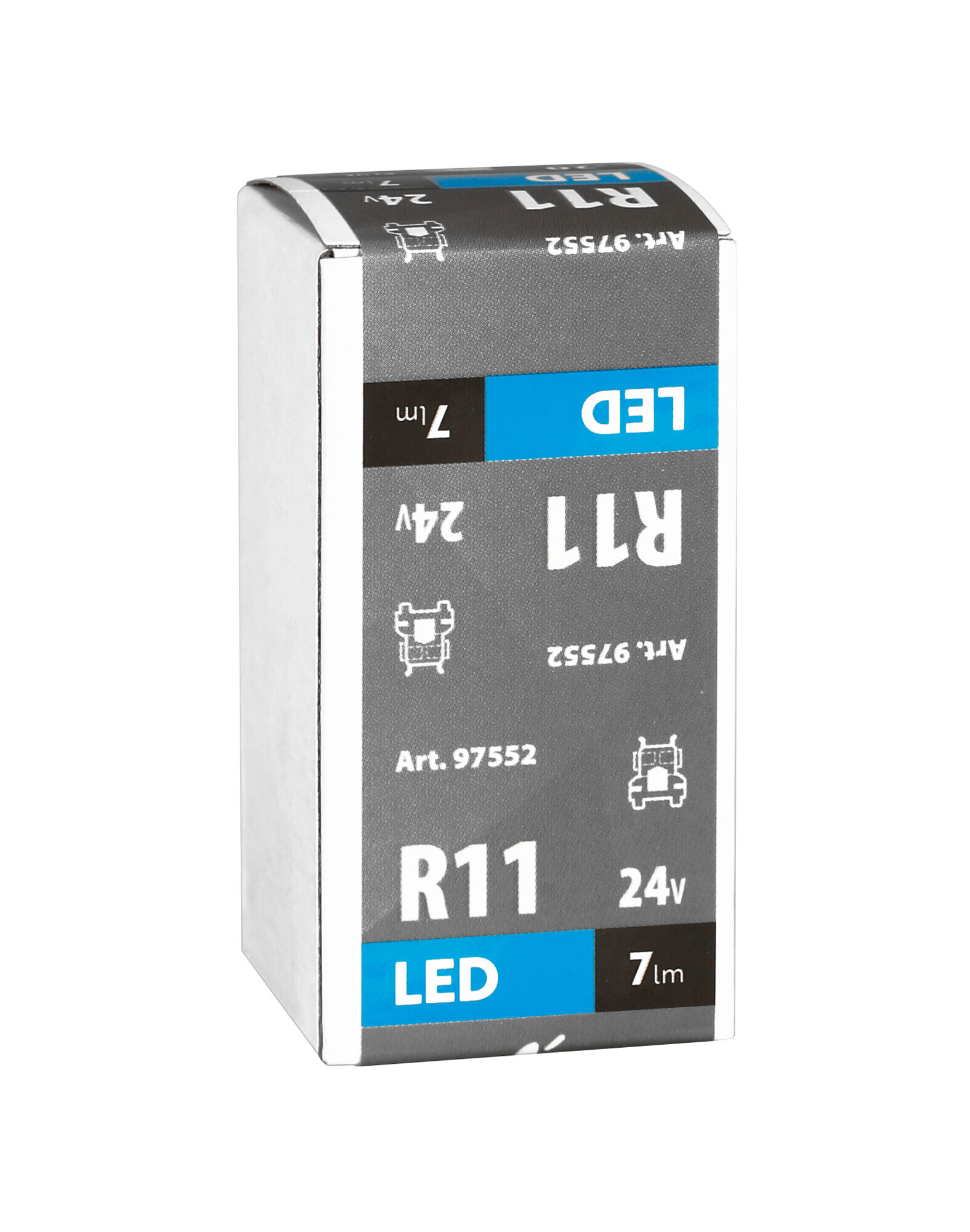24/30V Led series - 1 Led SMD - (R11) - B8,0 - 20 pz - Busta - Blu - immagine 5
