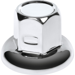 American, Set 500 copribulloni testa piatta in acciaio inox - Ø 33 mm - Cromo