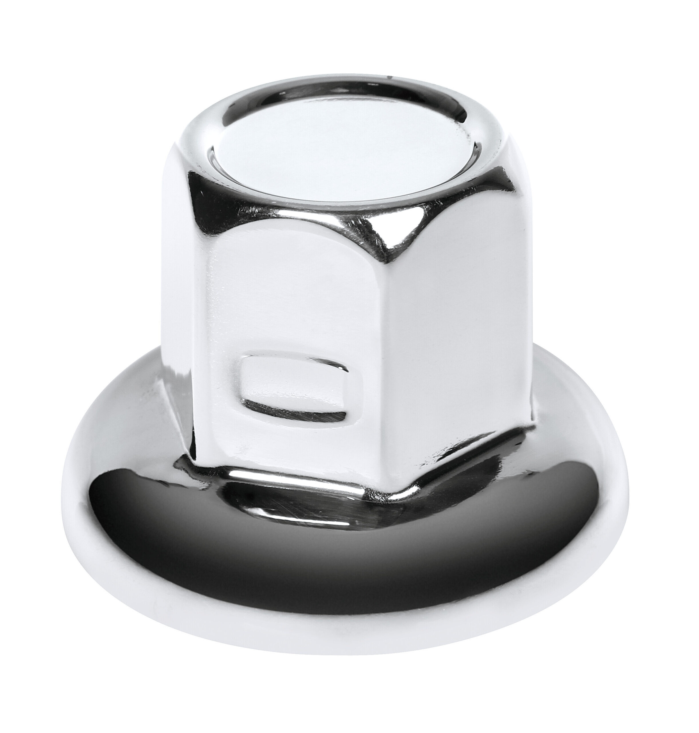 American, Set 500 copribulloni testa piatta in acciaio inox - Ø 33 mm - Cromo