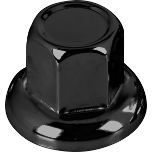 American, Set 40 copribulloni testa piatta in acciaio inox - Ø 33 mm - Nero