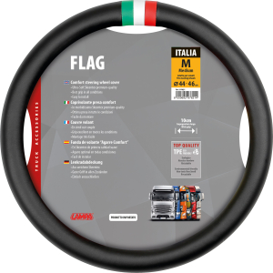 Flag Italia, coprivolante in Skeentex - M - Ø 44/46 cm