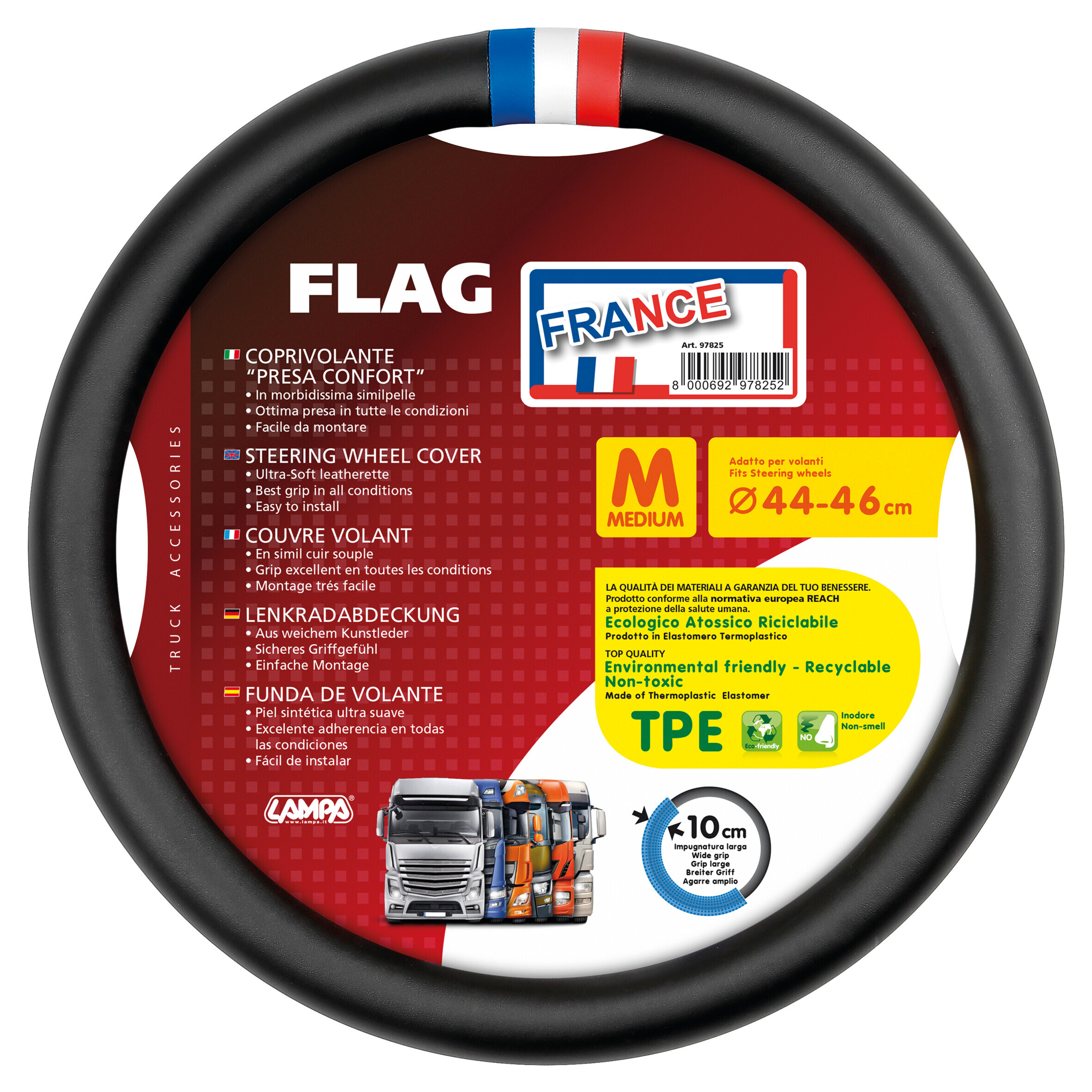 Flag Francia, coprivolante in Skeentex - M - Ø 44/46 cm