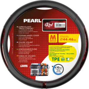 Pearl Red, coprivolante in Skeentex - M - Ø 44/46 cm