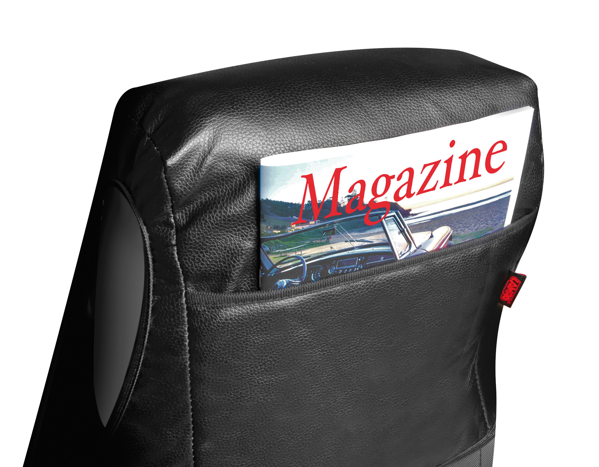 Mirian, coprisedile in Skeentex e suede trapuntato - Nero/Panna - immagine 3