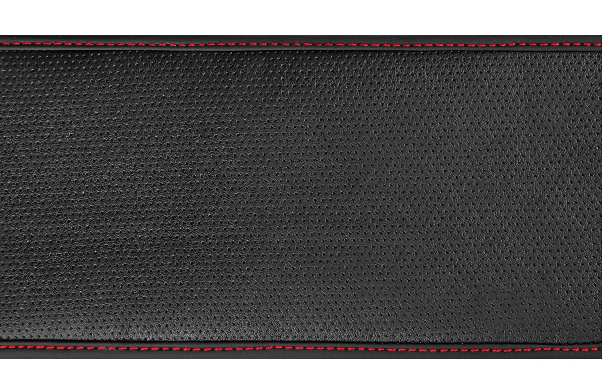 Skin-Cover, coprivolante elasticizzato in Skeentex - Nero/Rosso - S - Ø 42/44 cm - immagine 2