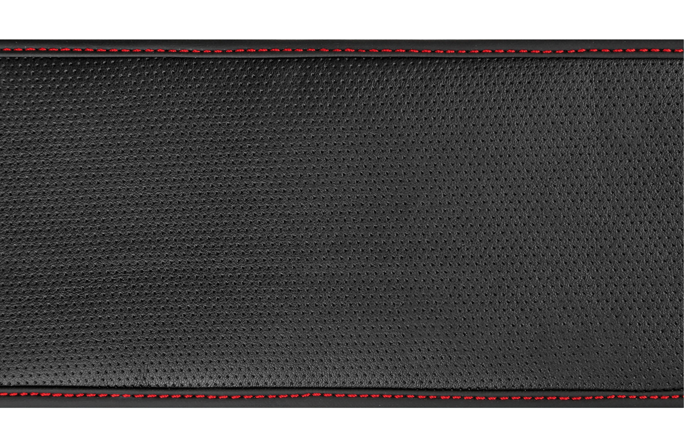 Skin-Cover, coprivolante elasticizzato in Skeentex - Nero/Rosso - L - Ø 46/48 cm - immagine 2