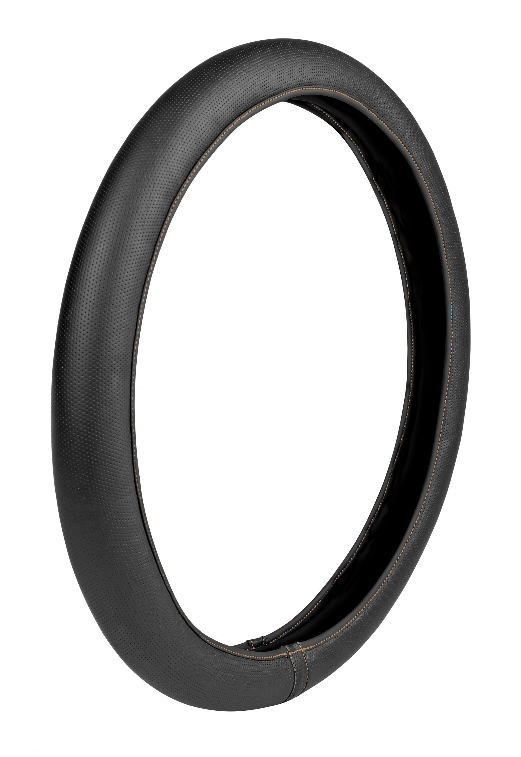Skin-Cover, coprivolante elasticizzato in Skeentex - Nero/Beige - L - Ø 46/48 cm