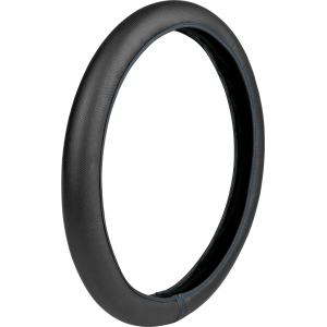 Skin-Cover, coprivolante elasticizzato in Skeentex - Nero/Blu - XL - Ø 49/51 cm