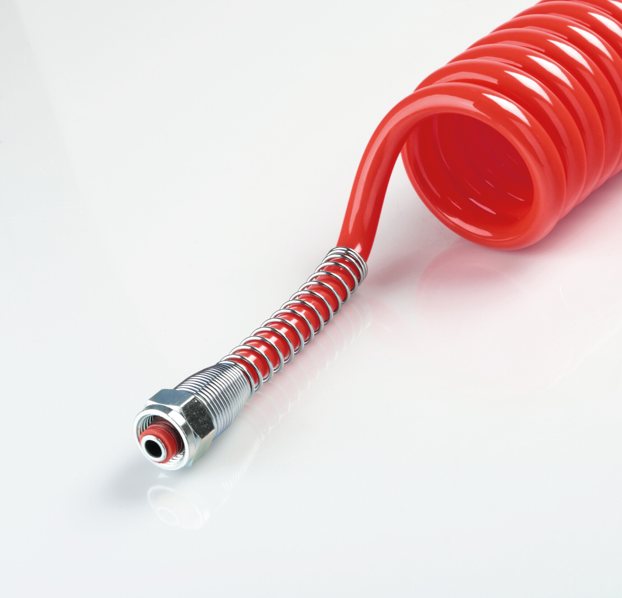 Tubo aria a spirale - Rosso - immagine 4
