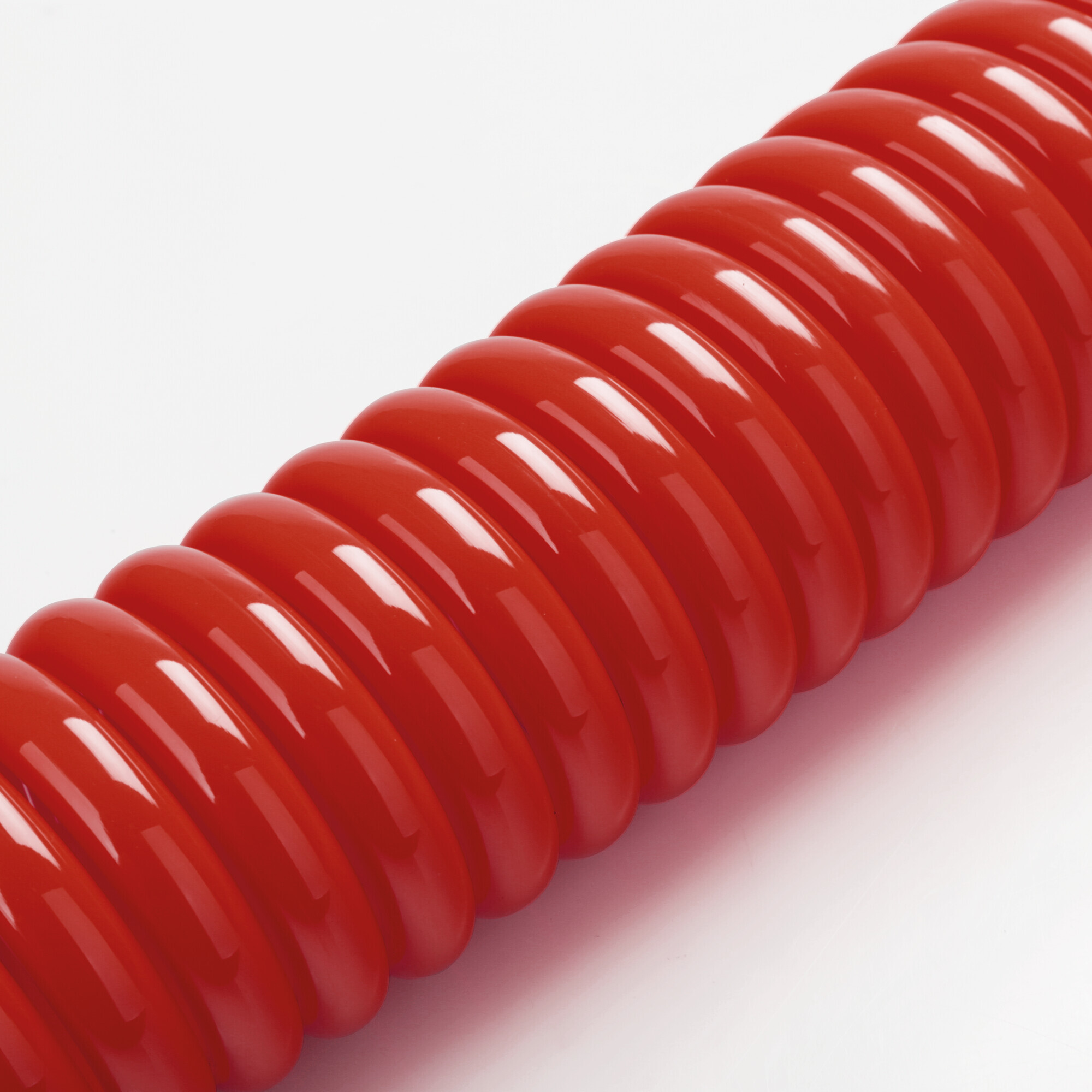 Tubo aria a spirale - Rosso - immagine 5