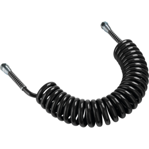 Tubo aria a spirale - Nero