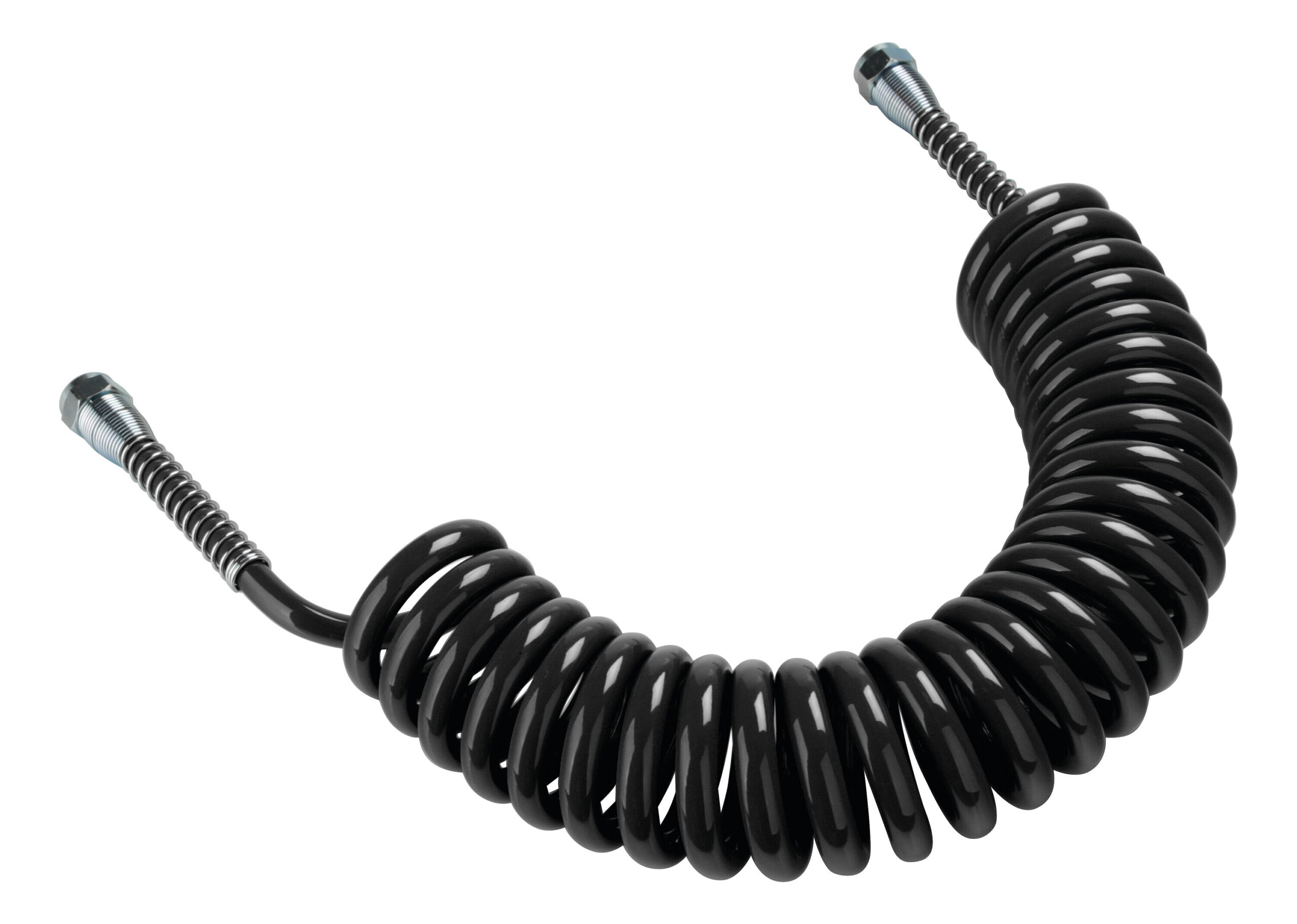 Tubo aria a spirale - Nero