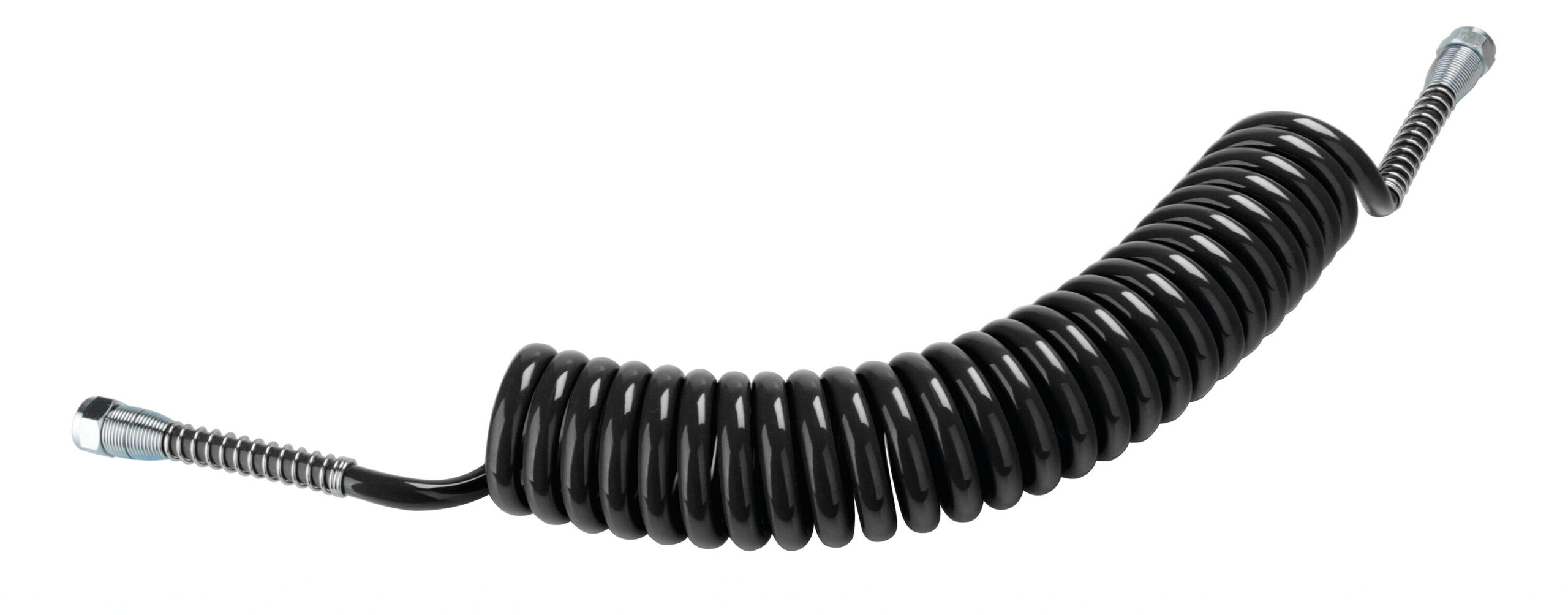 Tubo aria a spirale - Nero - immagine 2