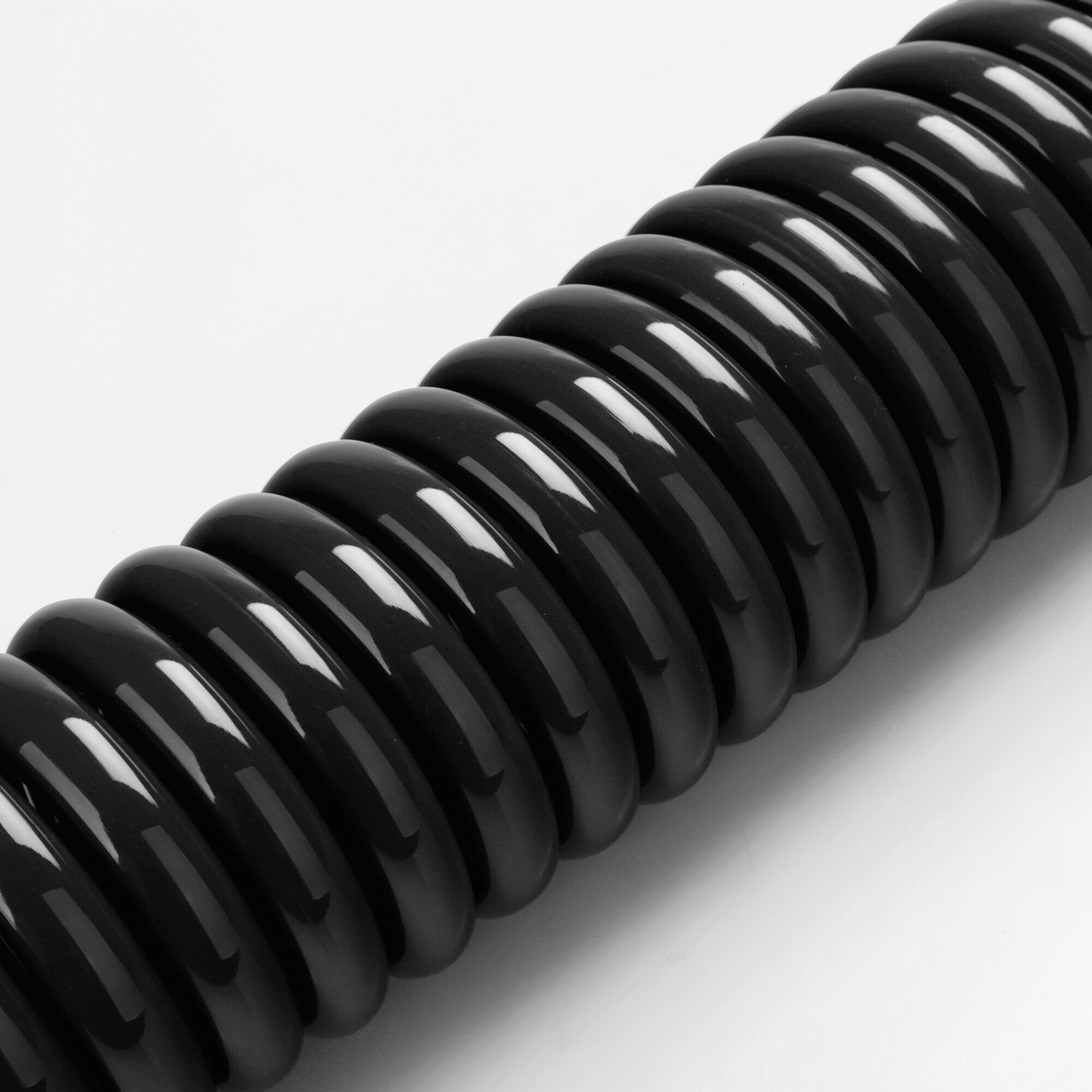 Tubo aria a spirale - Nero - immagine 5