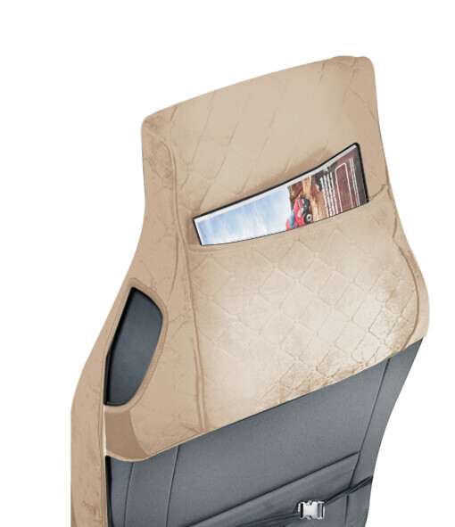 Lolita, coprisedile in Skeentex e poliestere - Panna - immagine 4